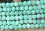 CCN5052 15.5 inches 8mm & 10mm faceted round candy jade beads