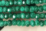 CCN5121 15 inches 3*4mm faceted rondelle candy jade beads