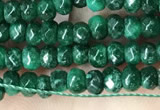 CCN5122 15 inches 3*4mm faceted rondelle candy jade beads