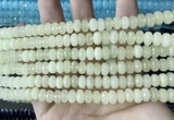 CCN5135 15 inches 5*8mm faceted rondelle candy jade beads