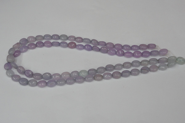 CCN514 15.5 inches 8*10mm oval candy jade beads wholesale