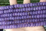 CCN5146 15 inches 5*8mm faceted rondelle candy jade beads