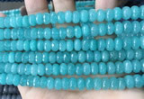 CCN5150 15 inches 5*8mm faceted rondelle candy jade beads