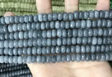 CCN5162 15 inches 5*8mm faceted rondelle candy jade beads