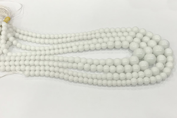 CCN5186 6mm - 14mm round candy jade graduated beads