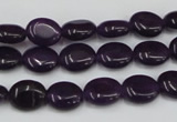 CCN519 15.5 inches 8*10mm oval candy jade beads wholesale