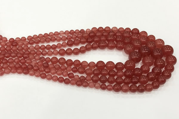 CCN5193 6mm - 14mm round candy jade graduated beads