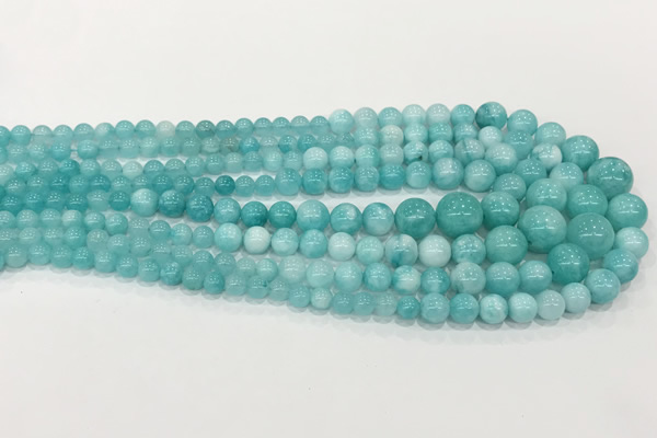 CCN5198 6mm - 14mm round candy jade graduated beads