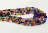 CCN5205 6mm - 14mm round candy jade graduated beads