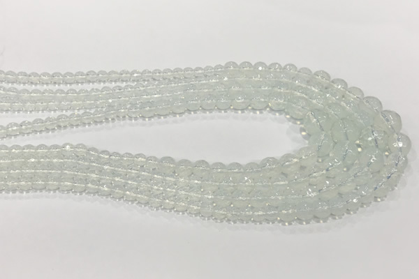 CCN5210 6mm - 14mm faceted round opal graduated beads