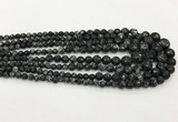 CCN5215 6mm - 14mm faceted round candy jade graduated beads