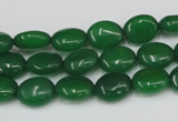 CCN522 15.5 inches 8*10mm oval candy jade beads wholesale