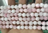 CCN5232 15 inches 8mm faceted nuggets candy jade beads