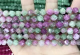 CCN5261 15 inches 8mm faceted nuggets candy jade beads