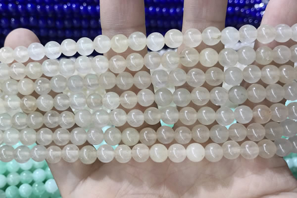 CCN5272 15 inches 6mm round candy jade beads Wholesale