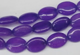 CCN530 15.5 inches 10*14mm oval candy jade beads wholesale