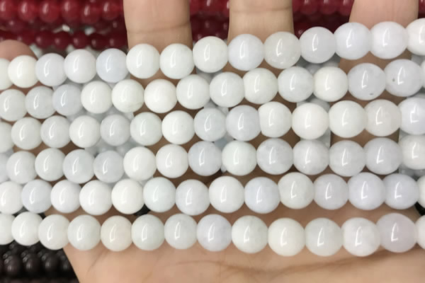 CCN5313 15 inches 8mm round candy jade beads Wholesale