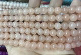 CCN5316 15 inches 8mm round candy jade beads Wholesale