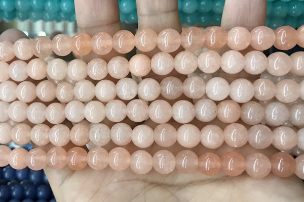 CCN5317 15 inches 8mm round candy jade beads Wholesale