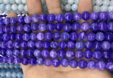 CCN5359 15 inches 8mm round candy jade beads Wholesale