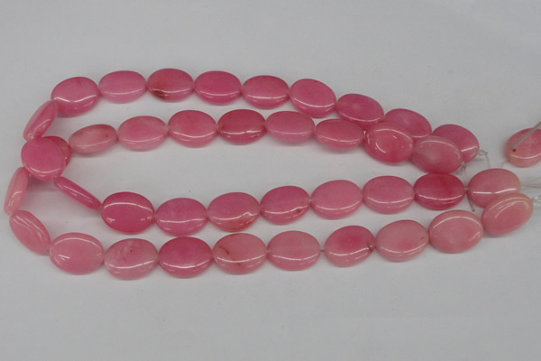 CCN536 15.5 inches 15*20mm oval candy jade beads wholesale