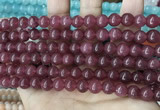 CCN5368 15 inches 8mm round candy jade beads Wholesale