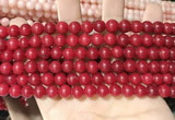 CCN5373 15 inches 8mm round candy jade beads Wholesale