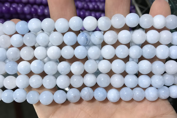 CCN5382 15 inches 8mm round candy jade beads Wholesale