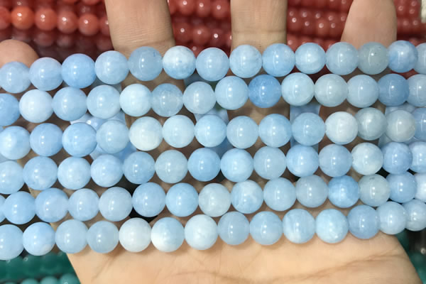 CCN5387 15 inches 8mm round candy jade beads Wholesale