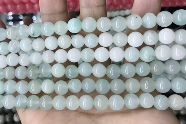 CCN5393 15 inches 8mm round candy jade beads Wholesale