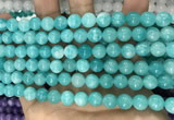 CCN5409 15 inches 8mm round candy jade beads Wholesale