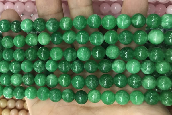 CCN5420 15 inches 8mm round candy jade beads Wholesale