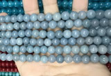 CCN5425 15 inches 8mm round candy jade beads Wholesale