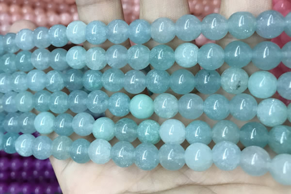 CCN5430 15 inches 8mm round candy jade beads Wholesale