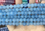 CCN5432 15 inches 8mm round candy jade beads Wholesale