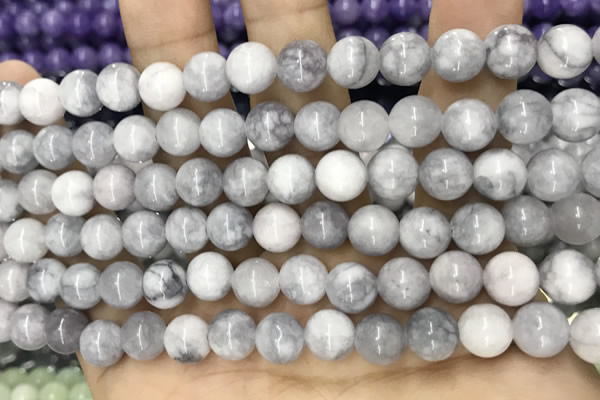 CCN5450 15 inches 8mm round candy jade beads Wholesale