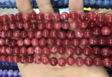 CCN5485 15 inches 8mm round candy jade beads Wholesale