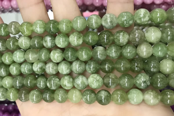 CCN5487 15 inches 8mm round candy jade beads Wholesale