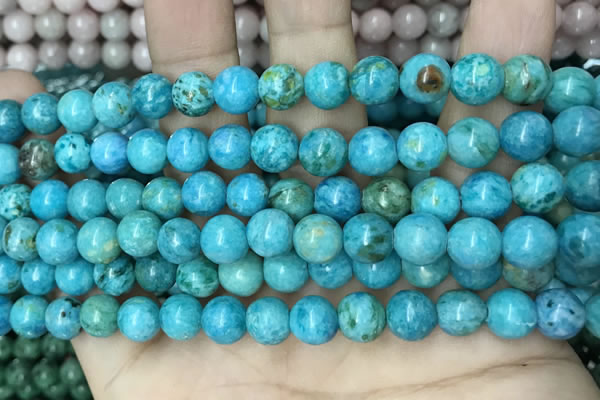 CCN5495 15 inches 8mm round candy jade beads Wholesale