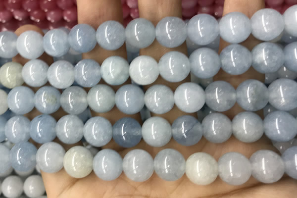 CCN5501 15 inches 8mm round candy jade beads Wholesale