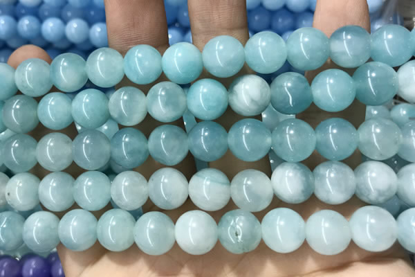 CCN5508 15 inches 8mm round candy jade beads Wholesale