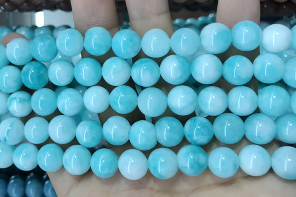 CCN5511 15 inches 8mm round candy jade beads Wholesale