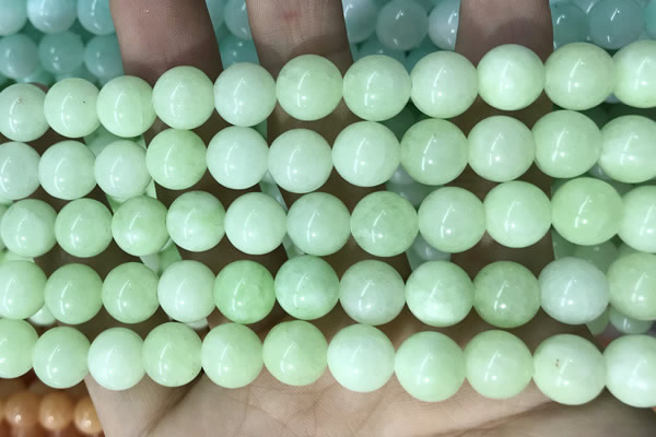 CCN5514 15 inches 8mm round candy jade beads Wholesale