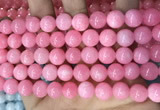 CCN5533 15 inches 8mm round candy jade beads Wholesale