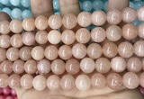 CCN5540 15 inches 8mm round candy jade beads Wholesale