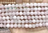 CCN5583 15 inches 8mm round matte candy jade beads Wholesale