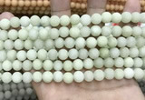 CCN5602 15 inches 8mm round matte candy jade beads Wholesale