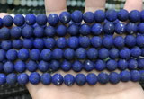 CCN5614 15 inches 8mm round matte candy jade beads Wholesale