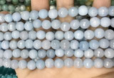 CCN5652 15 inches 8mm faceted round candy jade beads