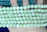 CCN5668 15 inches 8mm faceted round candy jade beads